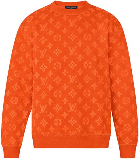 louis vuitton sweater orange|louis vuitton cloud hoodie.